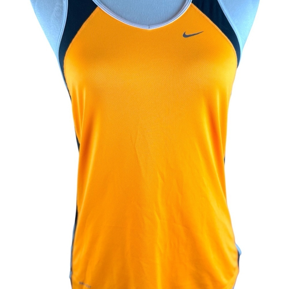 Nike Dri-Fit Women’s Racerback Orange Athletic Tank Top | Size S - Picture 1 of 13